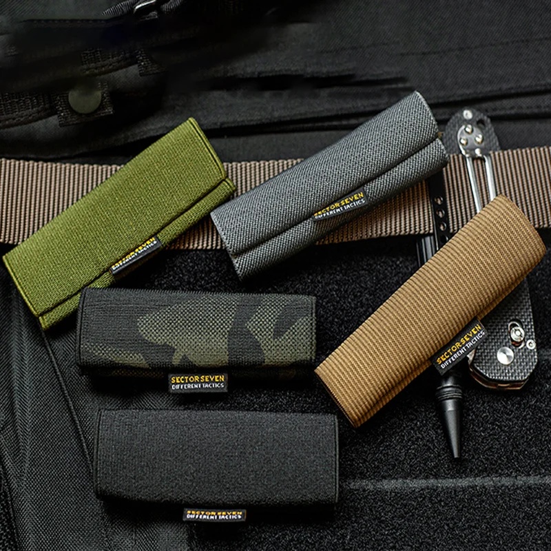 Edc Carry Flashlight - 2 piezas de funda elástica para