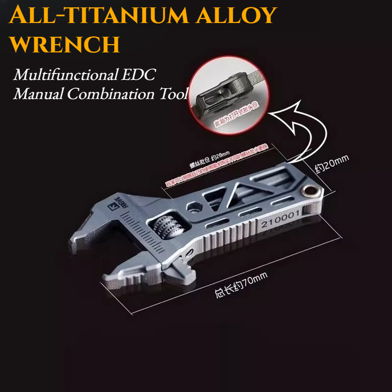 Edc Carry All - Llave y Alicates de Aleación de