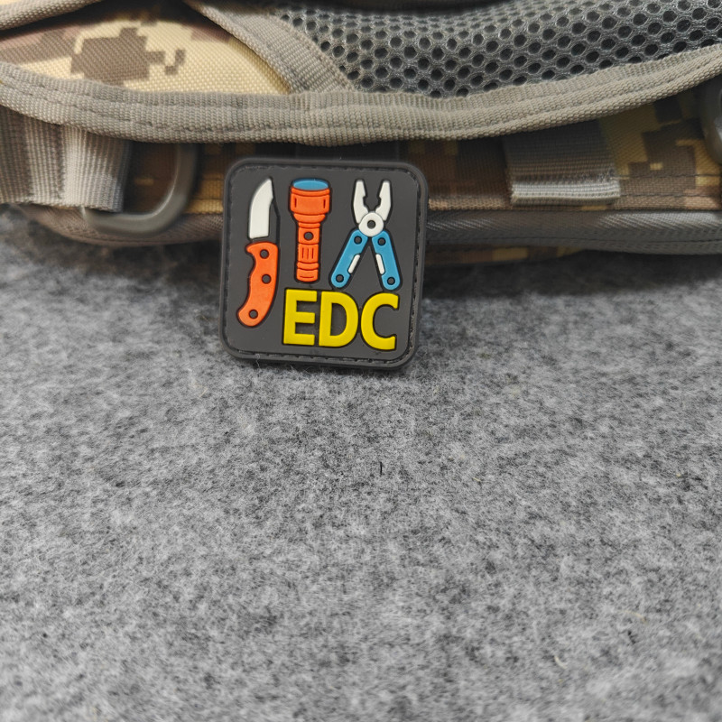 Edc Carry Kit - Parches de PVC nuevos 2026, insignias