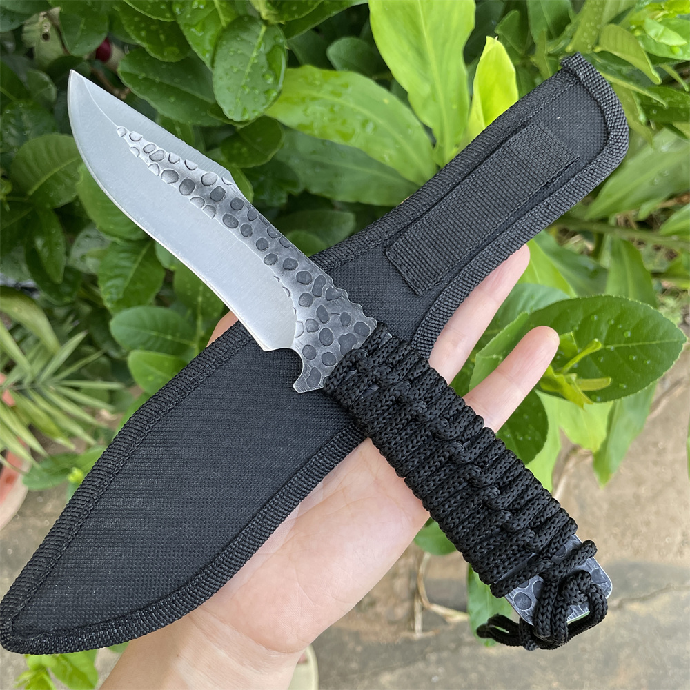 Edc Pocket Carry Fixed Blade - Cuchillo de bolsillo con hoja forjada