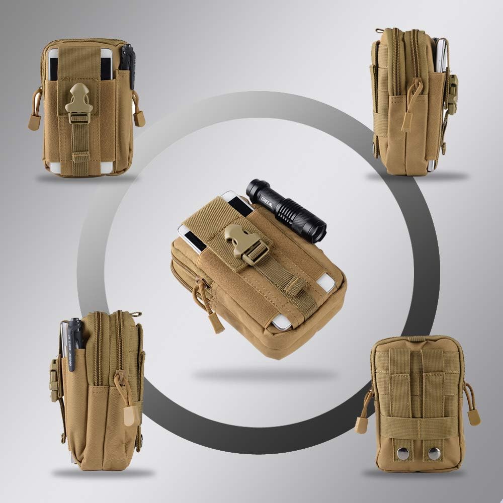 Bolsa táctica Molle para cintu - Edc Everyday Carry reseña y precio