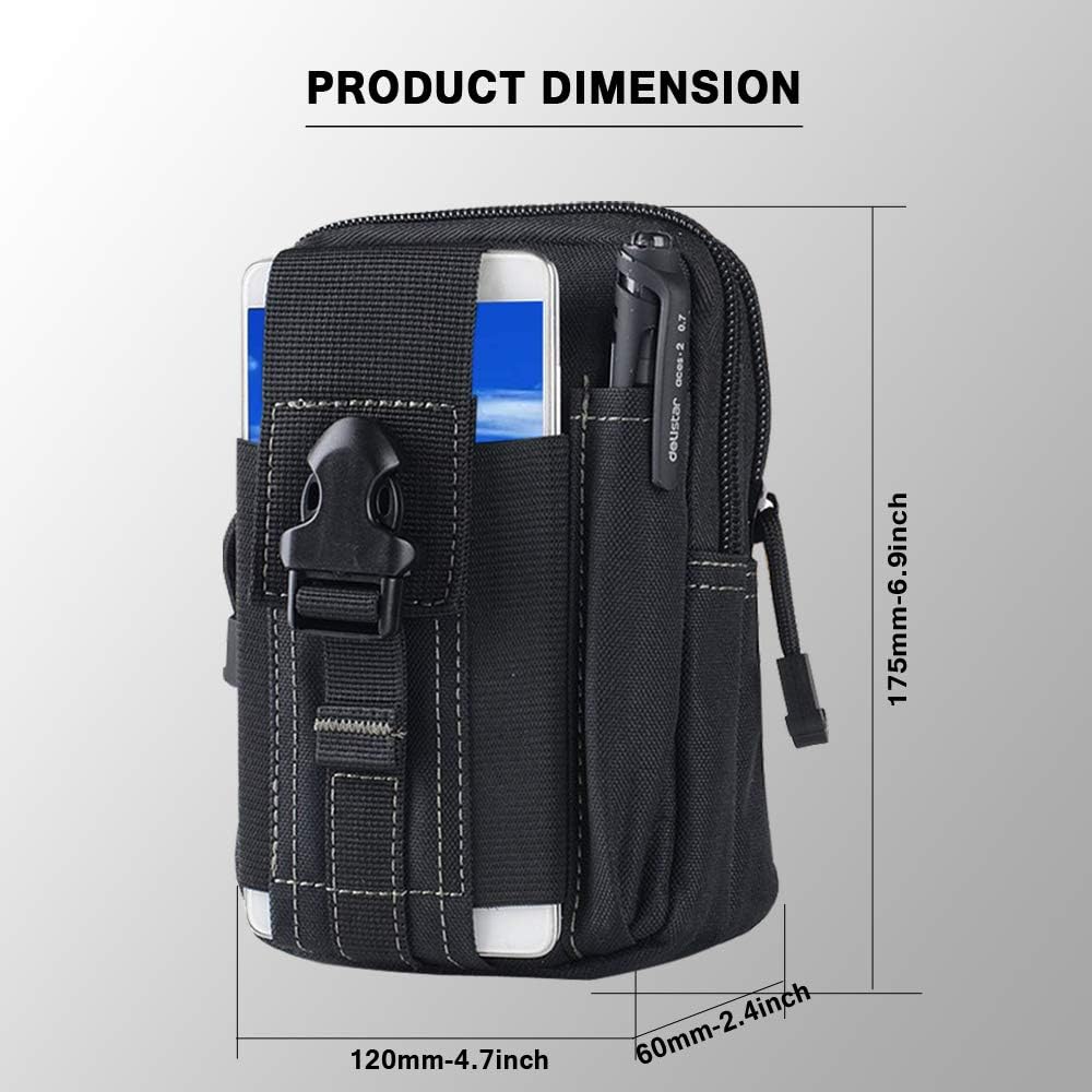Bolsa táctica Molle para cintu - Edc Everyday Carry reseña y precio