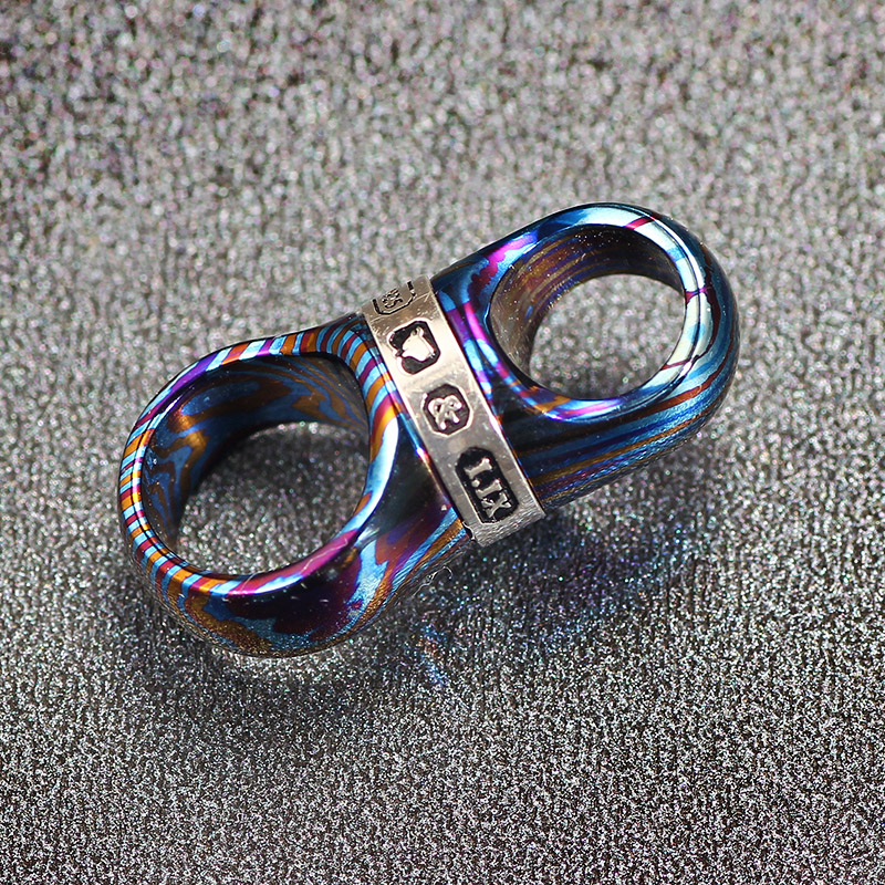Llavero giratorio de titanio T - Edc Carry All reseña y precio