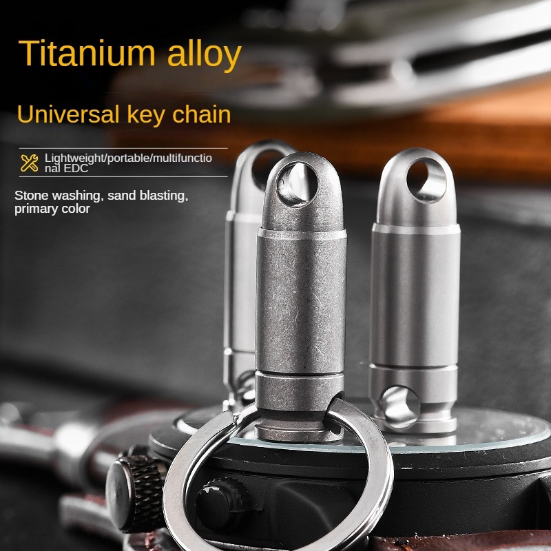Llavero Giratorio de Titanio P - Edc Carry Kit reseña y precio