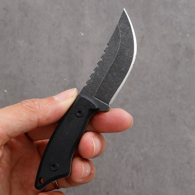 Cuchillo de hoja fija pequeña  - Edc Pocket Carry Fixed Blade reseña y precio