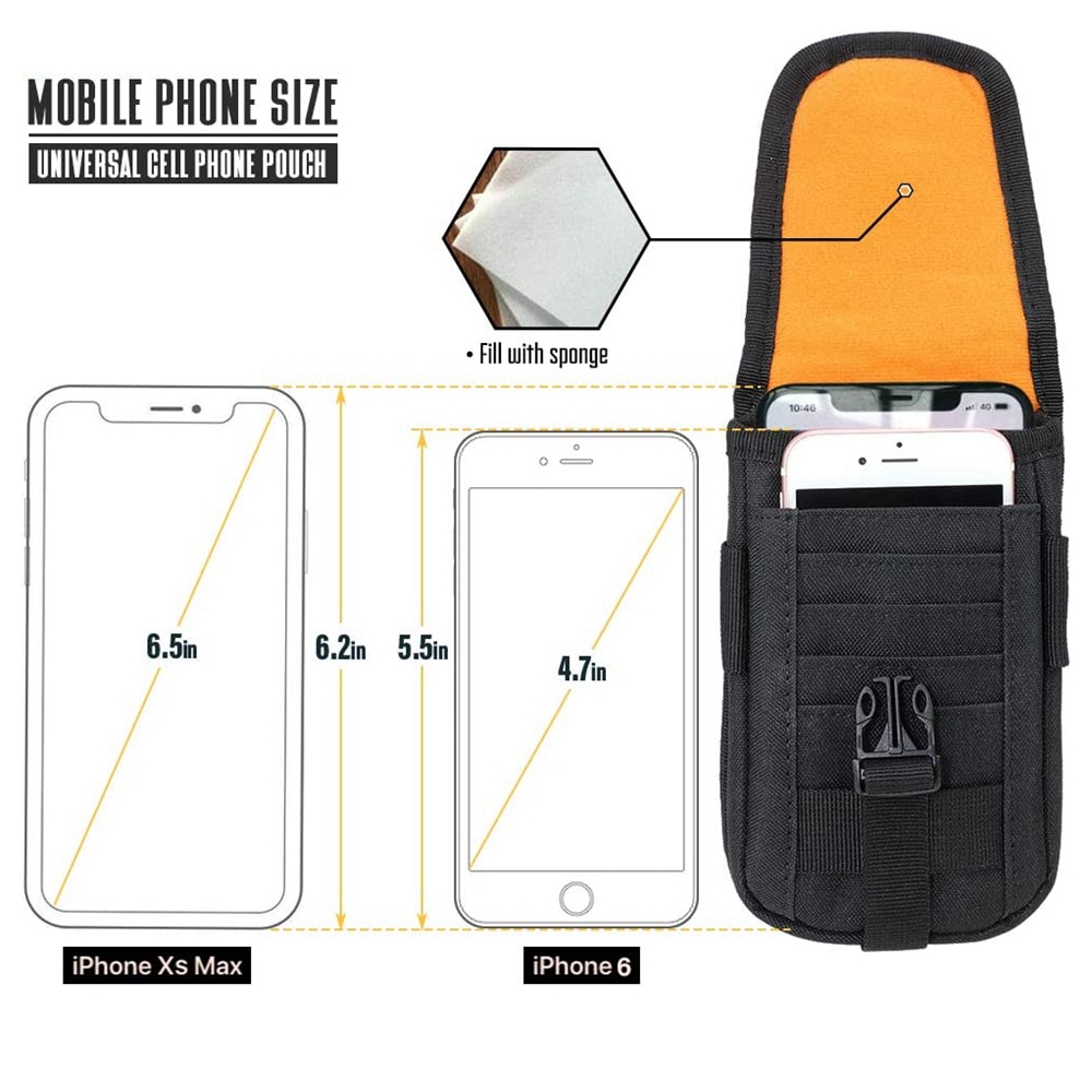 Funda Táctica para Teléfono Mo - Edc Carry Card reseña y precio