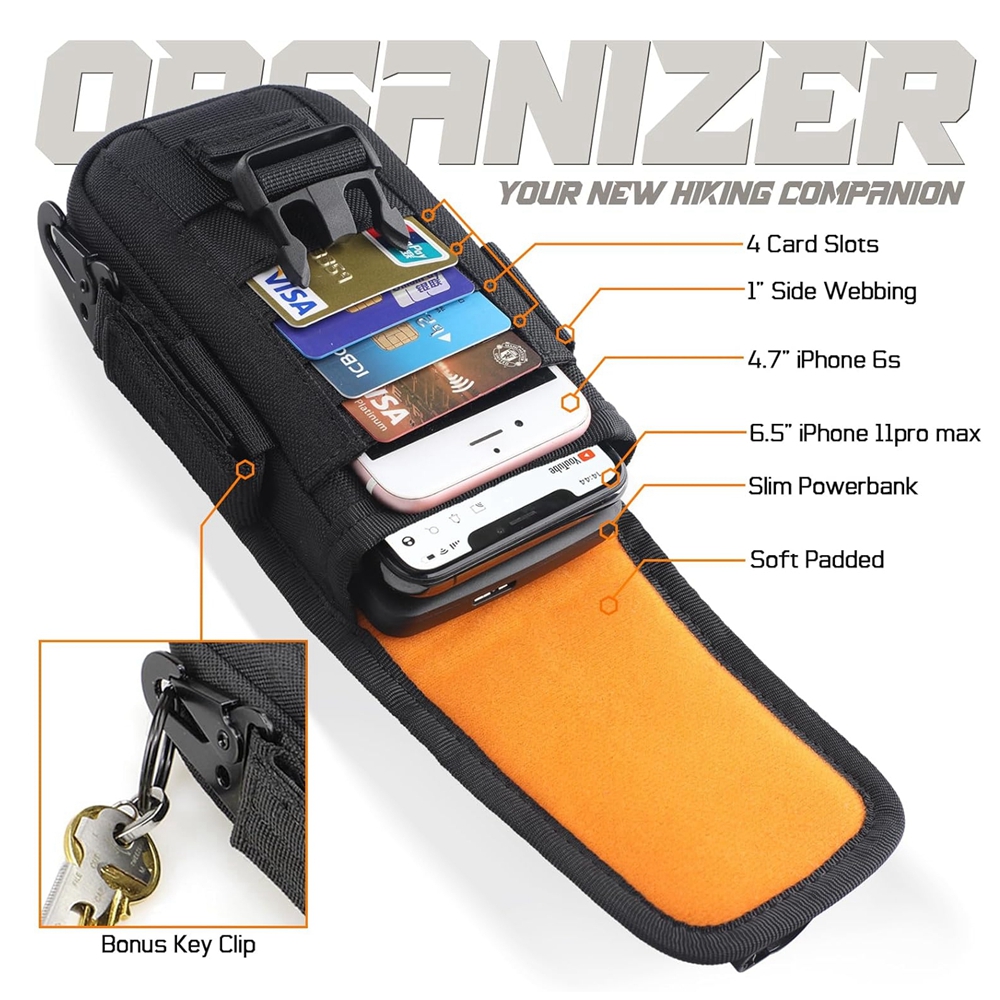 Funda Táctica para Teléfono Mo - Edc Carry Card reseña y precio