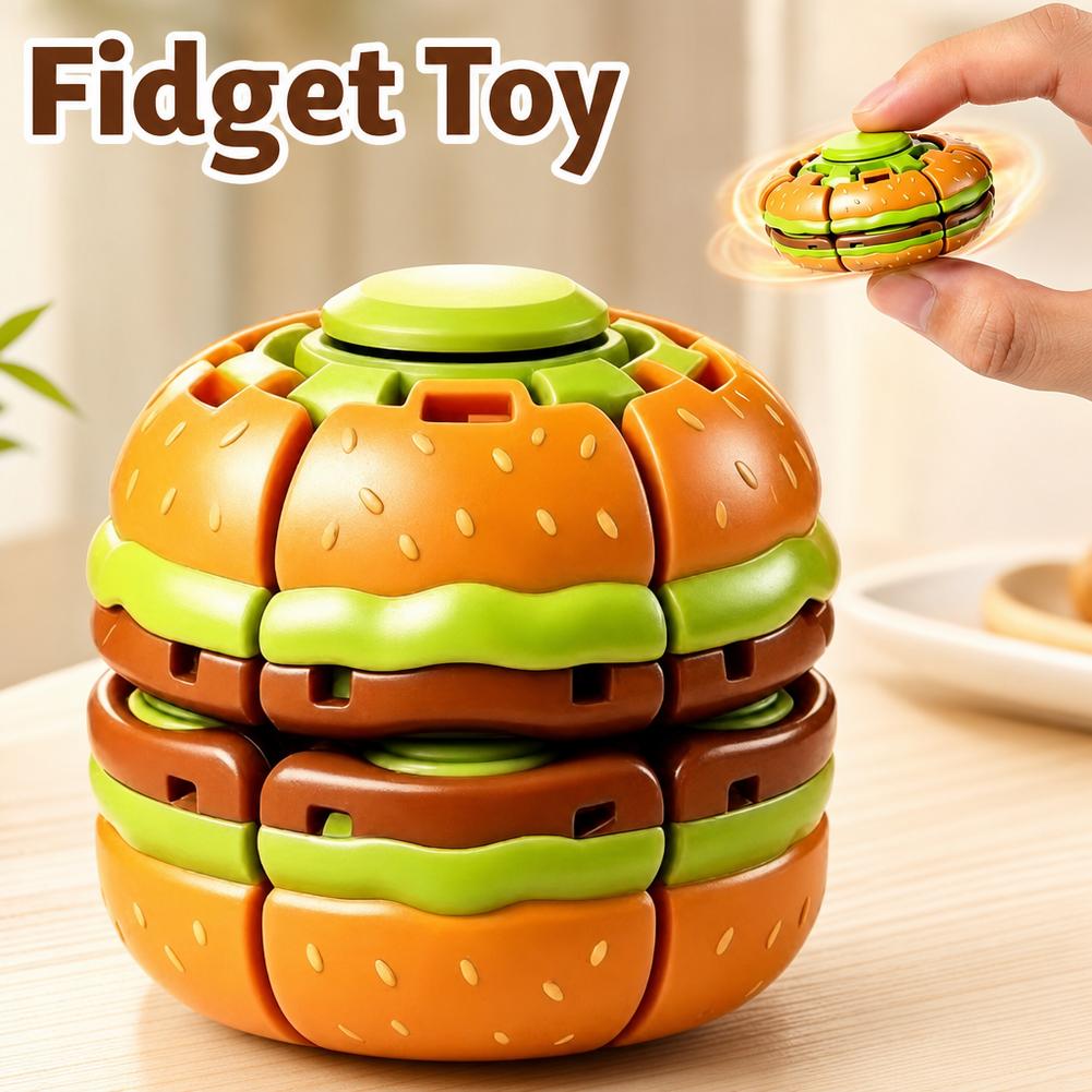 Juguete Antiestrés Humburger F - Fidget Spinner Bearing reseña y precio