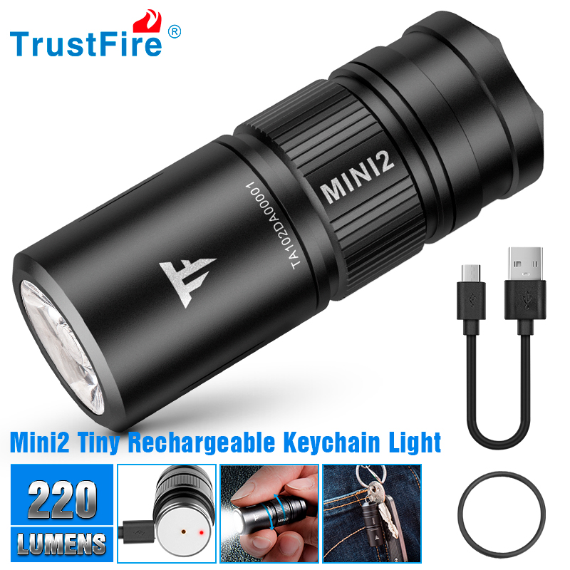 Trustfire Mini2 Mini linterna  - Edc Carry Kit reseña y precio