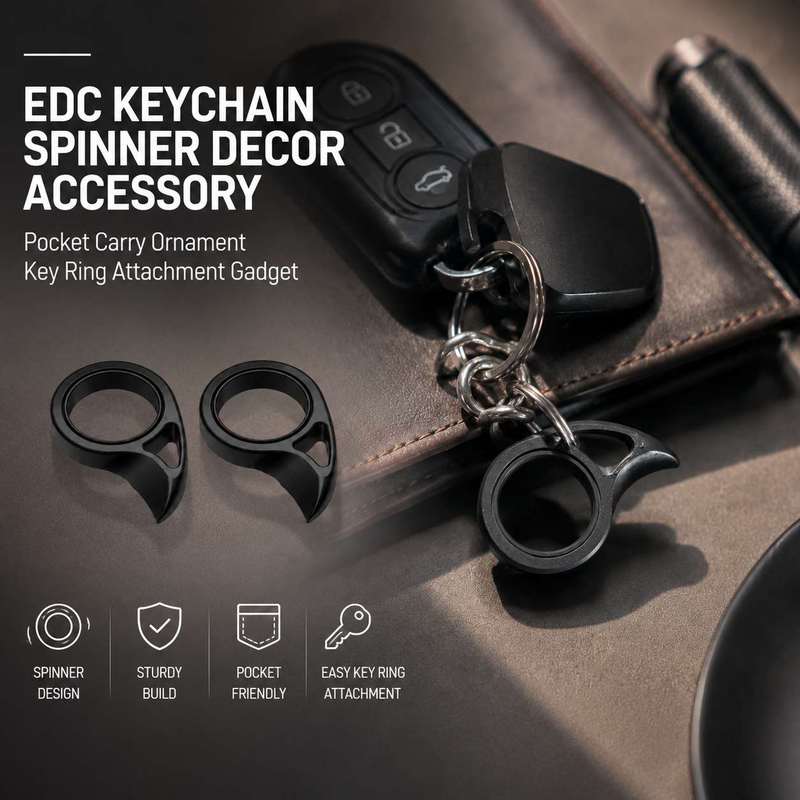 Llavero EDC con Spinner, Acces - Edc Carry Accessories reseña y precio