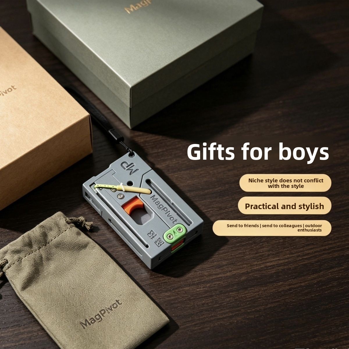 Tirachinas MagaPivot Card Slin - Edc Carry Card reseña y precio