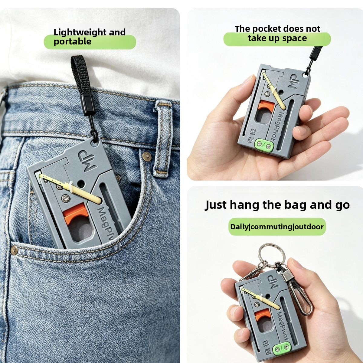 Tirachinas MagaPivot Card Slin - Edc Carry Card reseña y precio