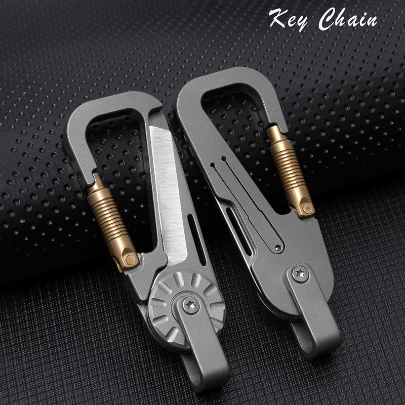 Llavero EDC de aleación de tit - Edc Carry All reseña y precio