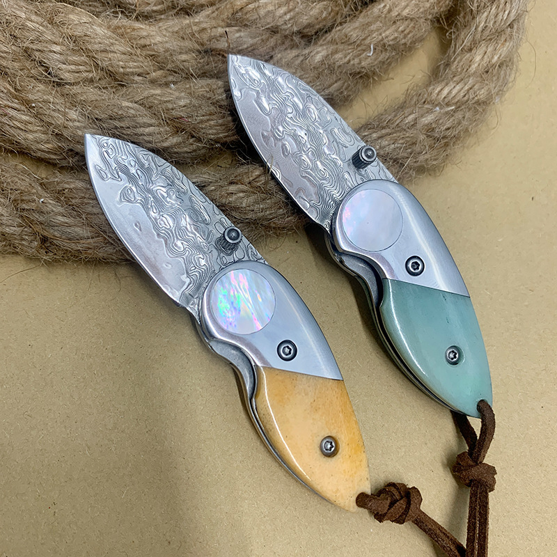 Cuchillo de bolsillo RHON mini - Edc Pocket Carry Fixed Blade reseña y precio