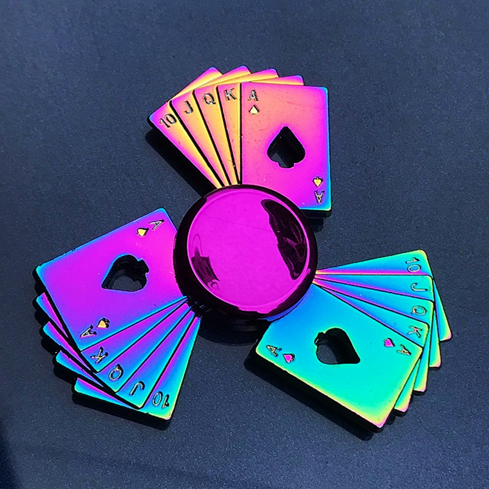 Spinner de mano colorido de al - Fidget Spinner Bearing reseña y precio
