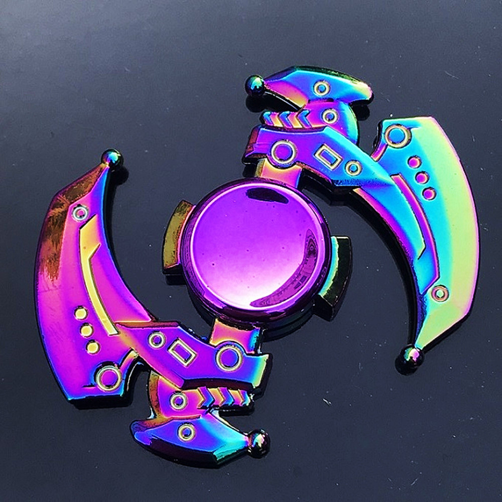 Spinner de mano colorido de al - Fidget Spinner Bearing reseña y precio