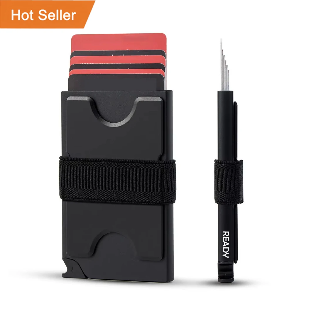 Cartera delgada para hombre, t - Wallet Slim Titanium reseña y precio